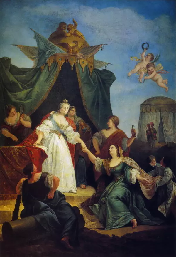 Вступление на престол Екатерины II