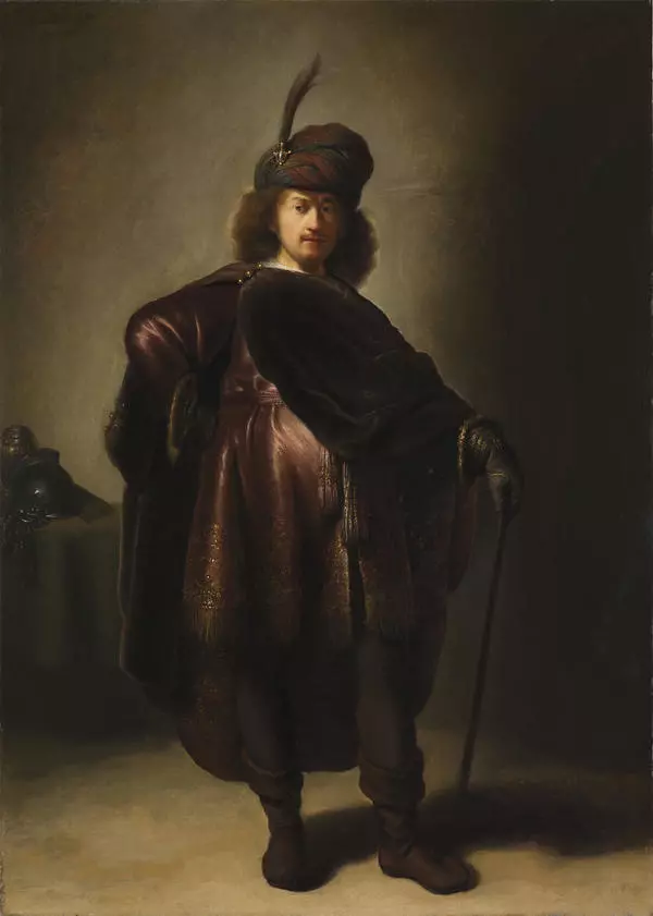 Портрет Рембрандта в восточном одеянии
