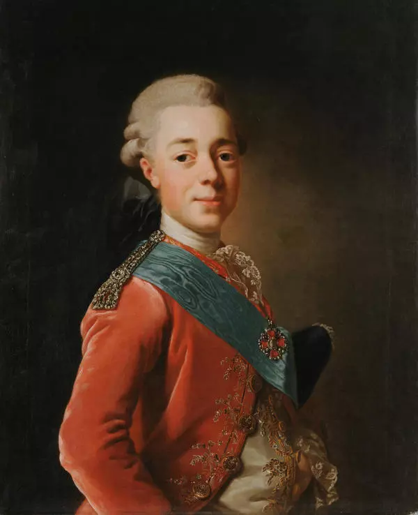 Portrait of Pavel Petrovich