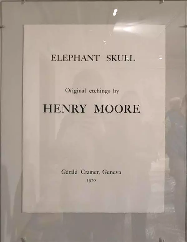 Elephant Skull. Title Page