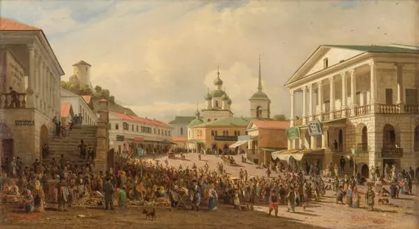 Нижний базар в Нижнем Новгороде