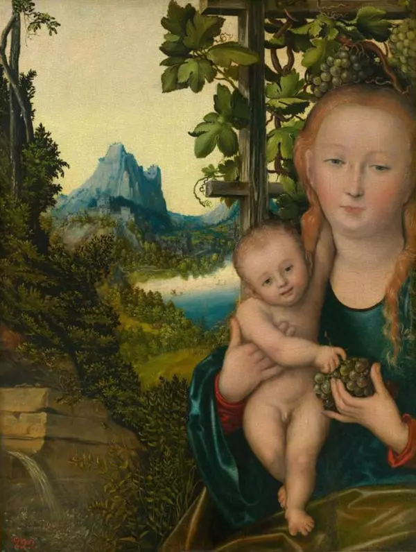Lucas Cranach the Elder. Virgin and Child
