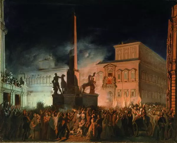 Политическая манифестация в Риме