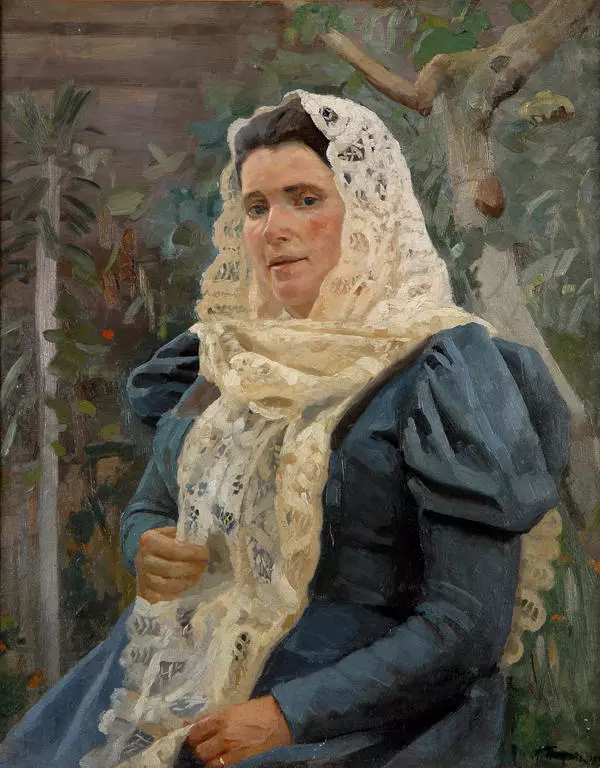 Портрет жены художника И.Р. Мехеда