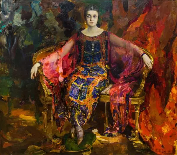 Портрет балерины Александры Балашовой
