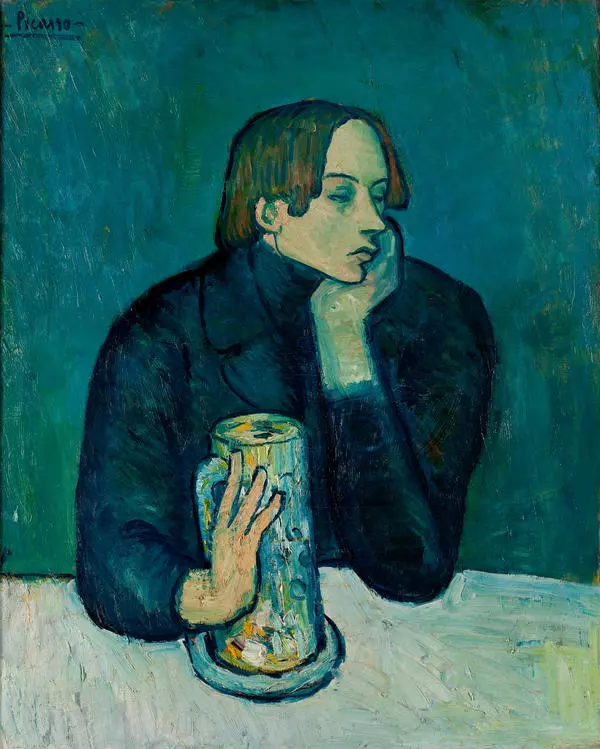 Портрет поэта Сабартеса (Кружка пива)