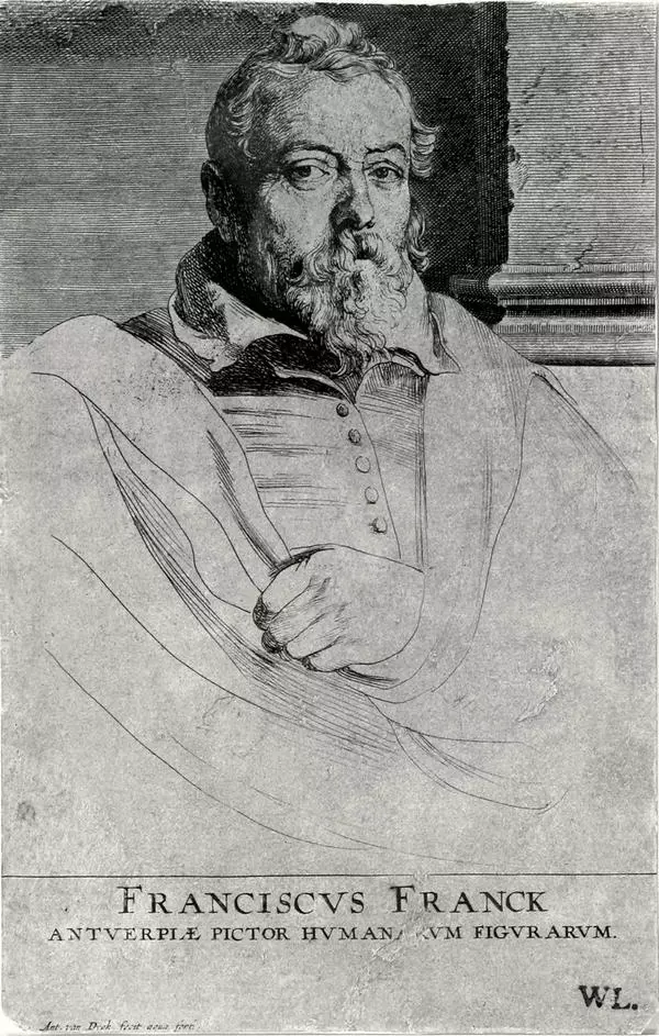 Портрет живописца Франса Франкена