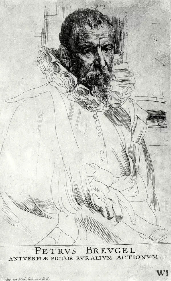 Портрет живописца Питера Брейгеля