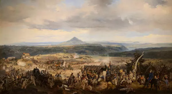 Сражение при Гисгюбеле 16 августа 1813 года