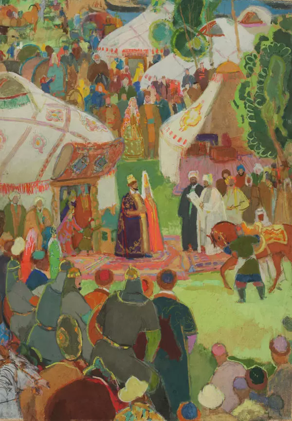 Приезд Ибн-Фадлана в Булгары