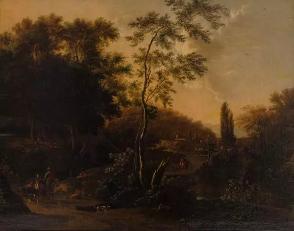 Landscape with Riders