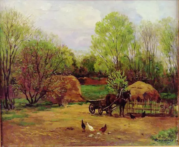 Landscape with a Horse