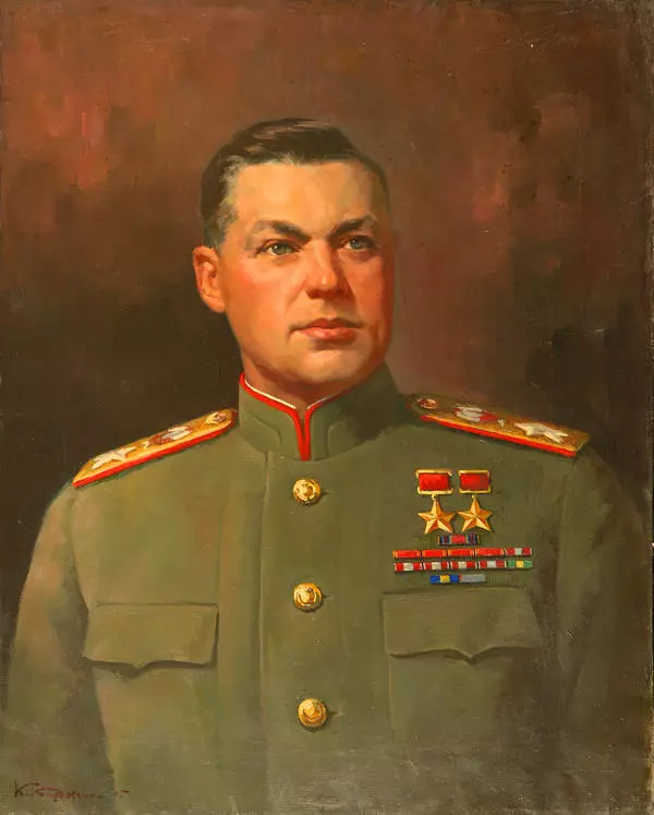 Портрет К.К. Рокоссовского