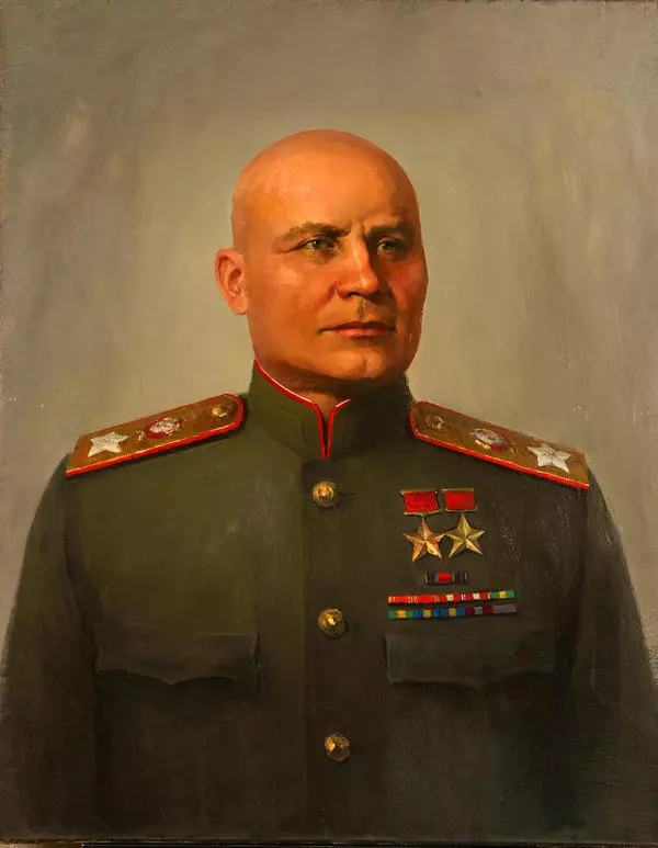 Портрет И.С. Конева