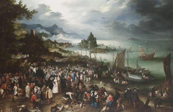 Naval Harbor with Сhrist’s Sermon