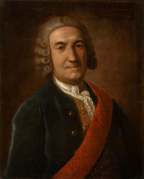 Portrait of F.M. Santi
