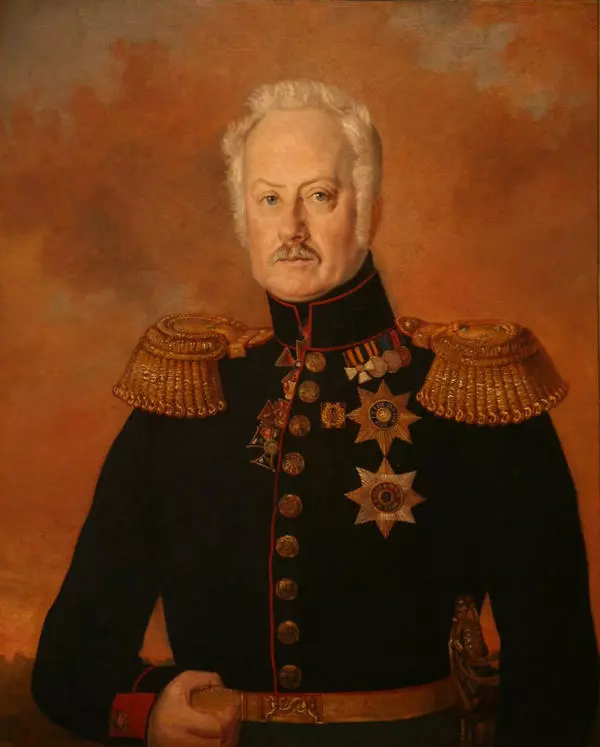 Портрет генерала В.А. Глинки