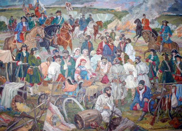 Подавление восстания 1708 г. царскими войсками