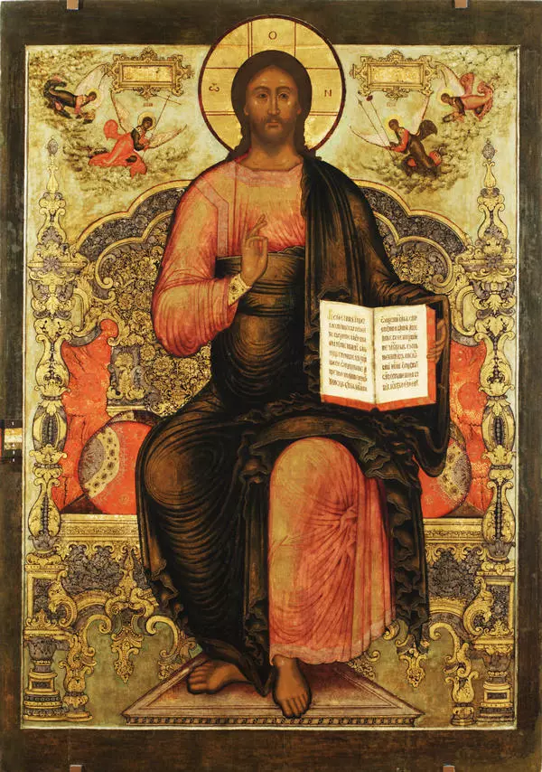 Christ the Pantocrator on the Throne