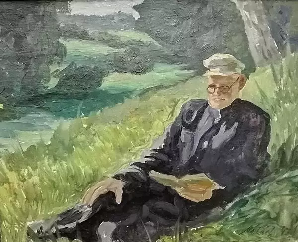 Отец на отдыхе