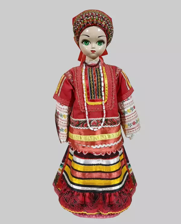 Кукла в народном костюме Рязанской губернии