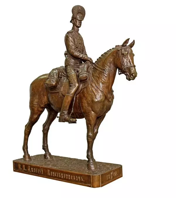 The statue of Grand Duke Dmitry Konstantinovich