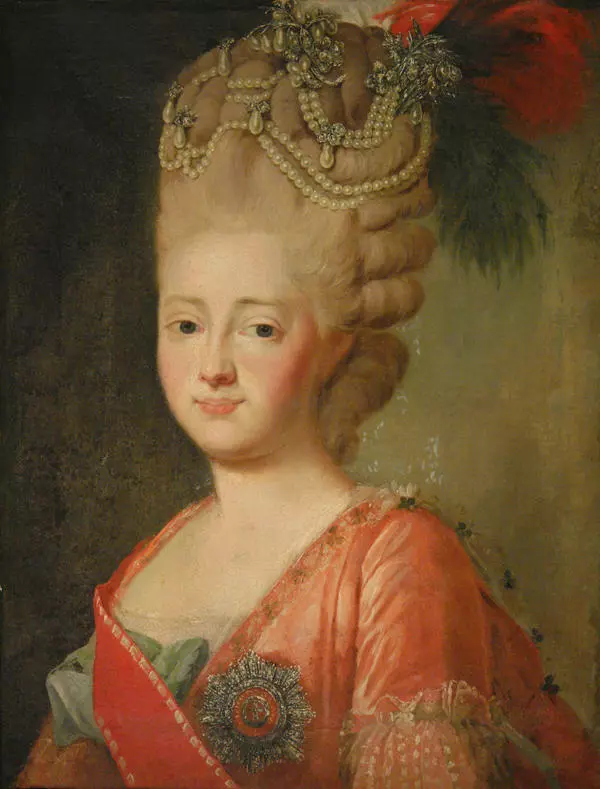 The Portrait of Grand Duchess Maria Feodorovna