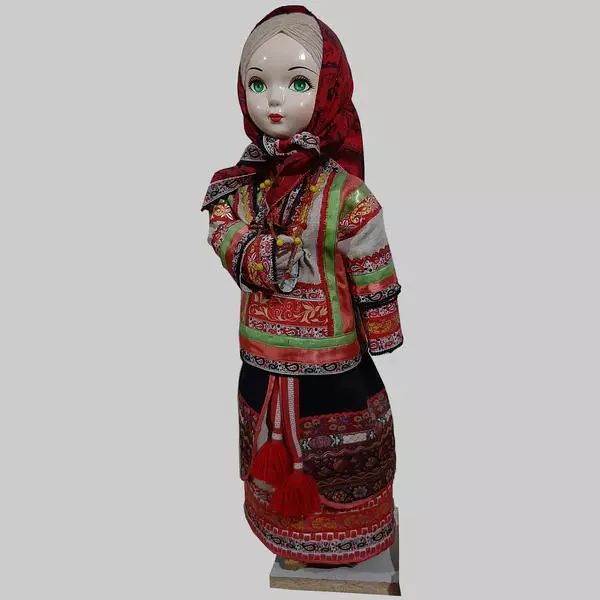 Кукла в старинном костюме Тамбовской губернии