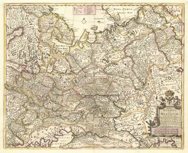 Генеральная карта Русской империи, или Московии