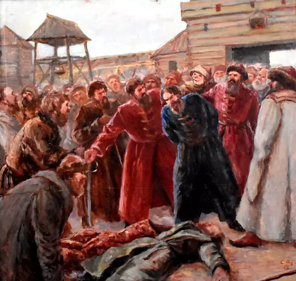 Rebellion in Kozlov in 1648