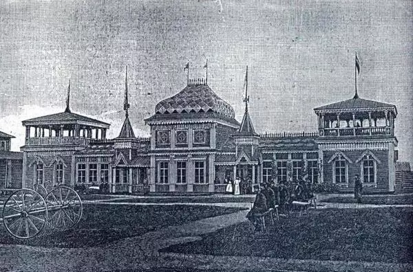 Главный павильон выставки 1890 года