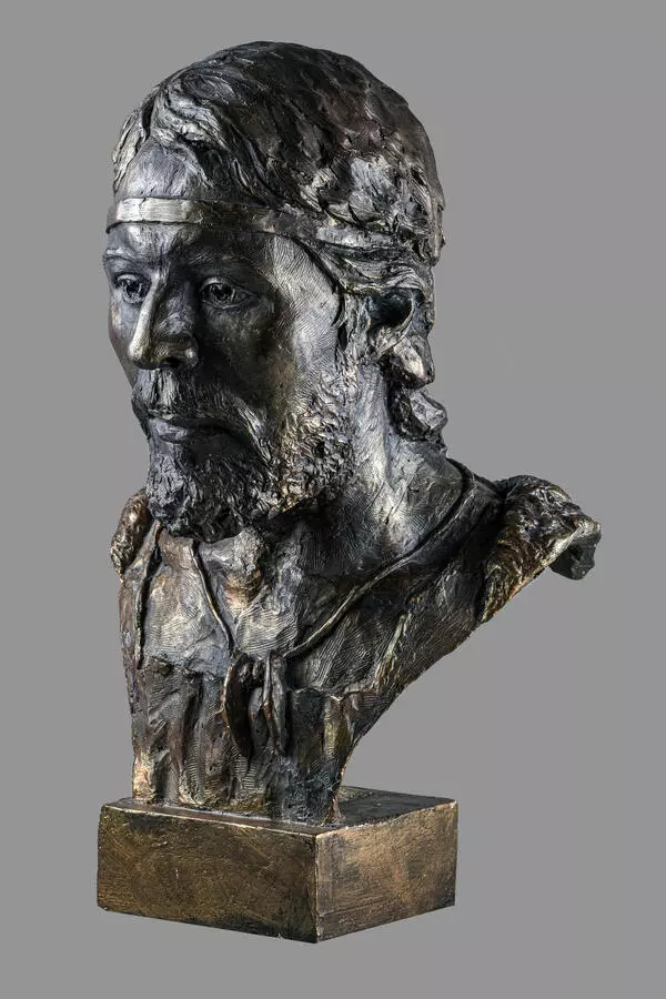 Sculpture of a Bronze Age Man