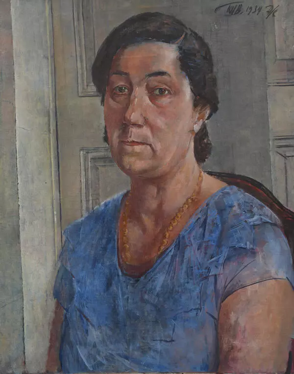 Portrait of M.F. Petrova-Vodkina