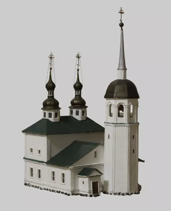 Макет церкви Василия Великого