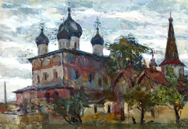 The Znamensky Cathedral in Novgorod 