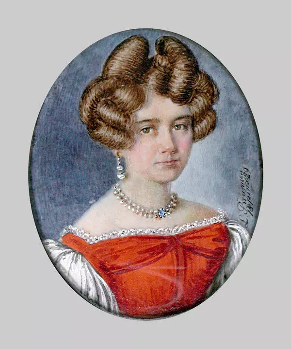 Portrait of Pyotr Tchaikovsky's mother