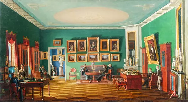 Count P. N. Zubov's study