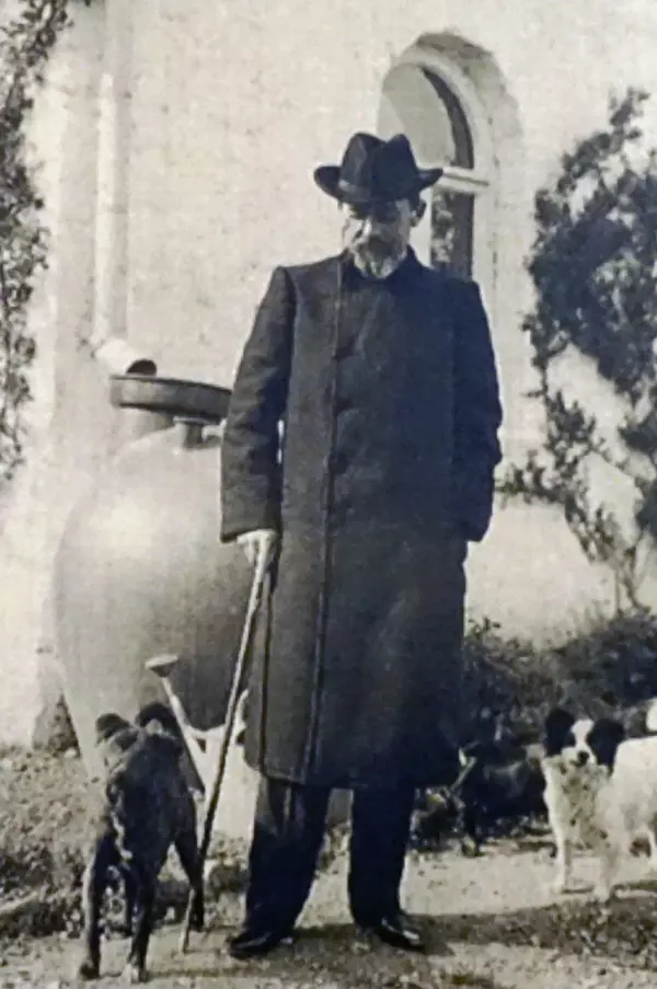 A.P. Chekhov’s last photo in Yalta 