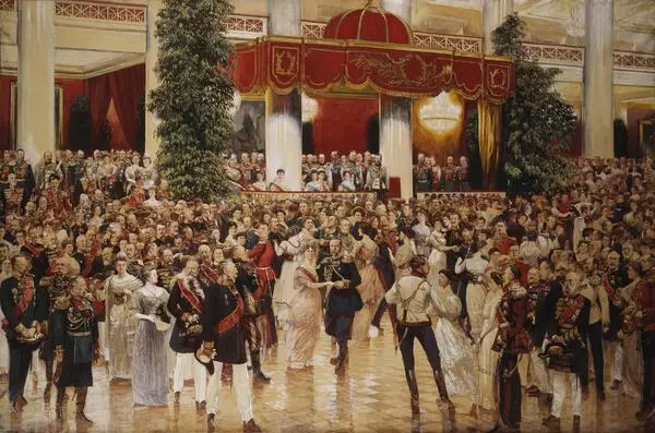 Бал в Петербургском дворянском собрании