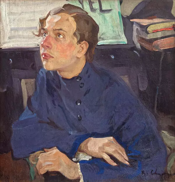 Портрет В. Ушакова