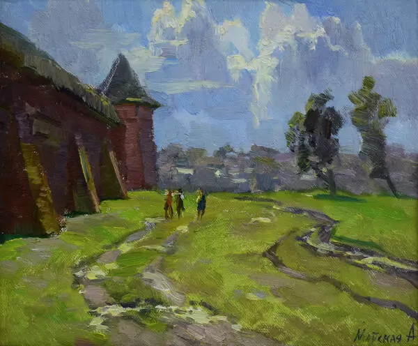 После дождя. Суздаль