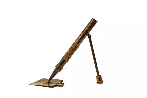 Spade mortar