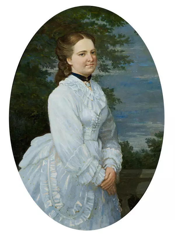 Portrait of D.F. Tyutcheva