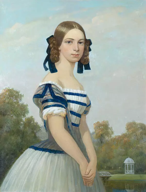 Portrait of M.F. Tyutcheva