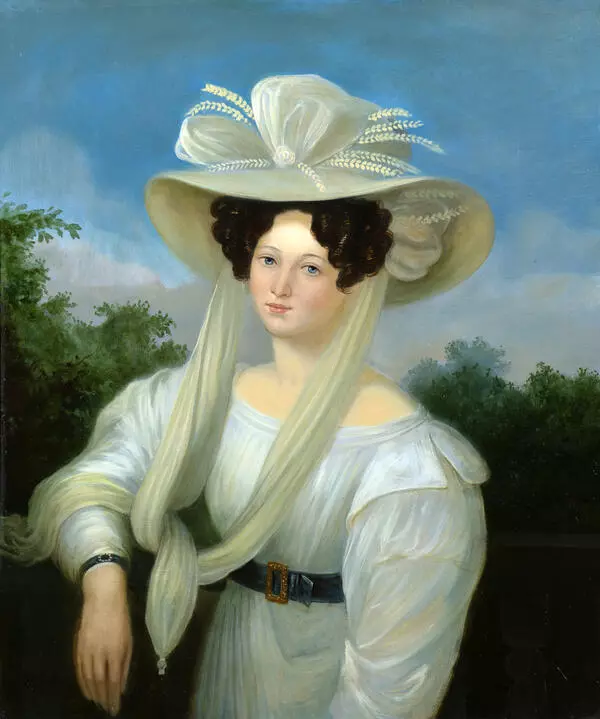 Portrait of Eleonore Tyutcheva