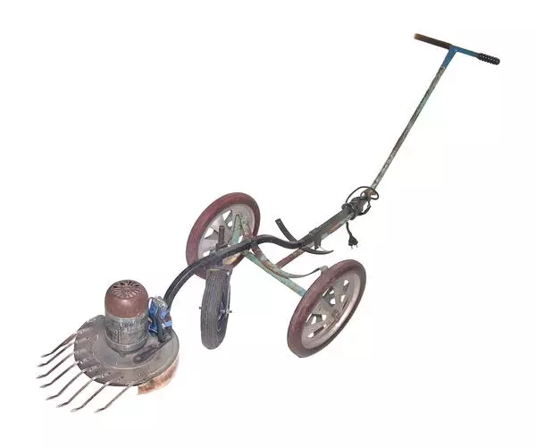 Homemade lawnmower