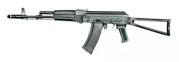 AKS-74 mass-size evaluation model