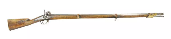 Infantry gun with a percussion cap lock