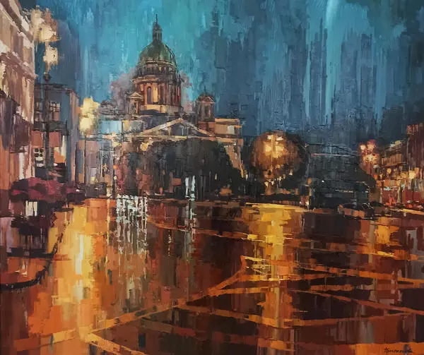 Ночь. Улица. Фонари