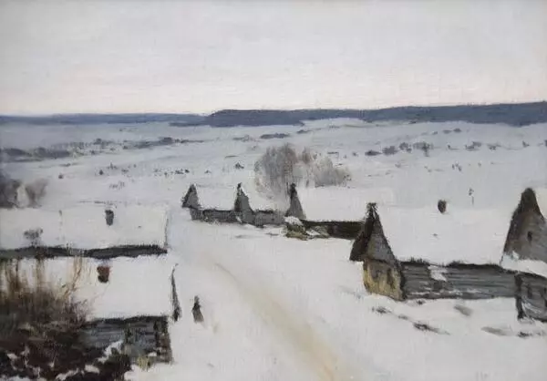 Деревня. Зима